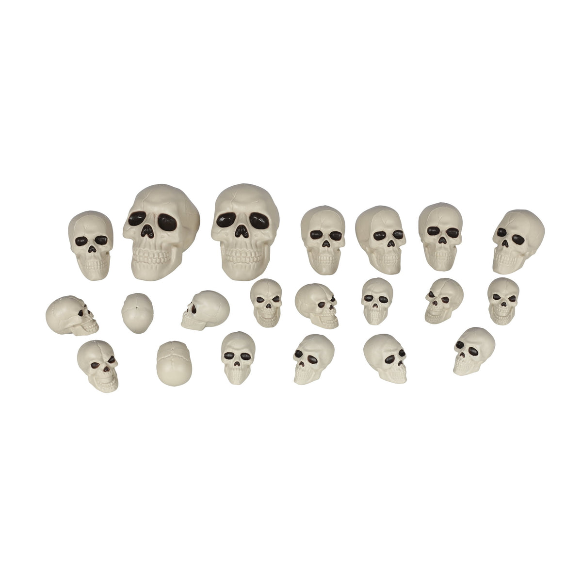 Faux Bag of Skulls, 21 Pieces, Halloween by Way To Celebrate