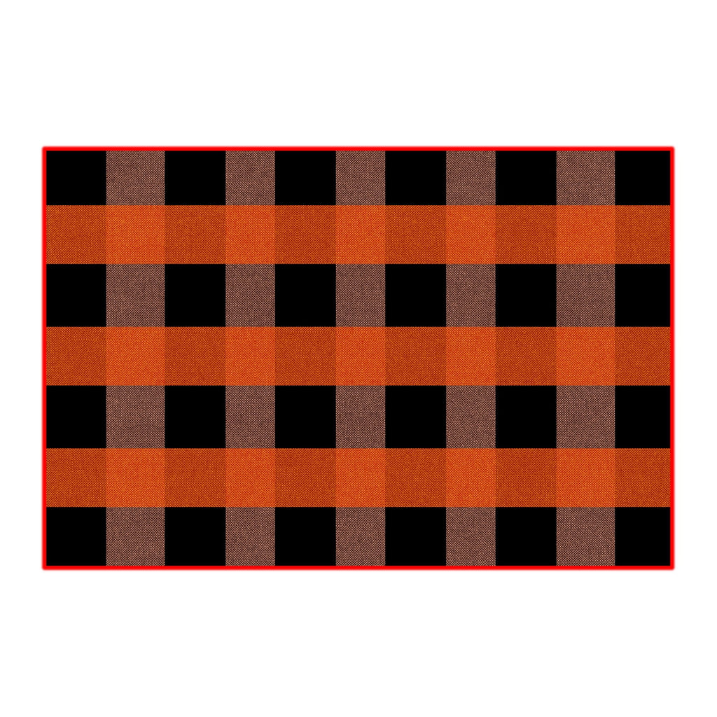 sruoe Halloween Door Mat Durable Non-Slip Halloween Decorations Outdoor, Outdoor Rugs for Patio with Rubber Backing, Front Porch Entryway, Easy Clean Absorbent Fade-Resistant.