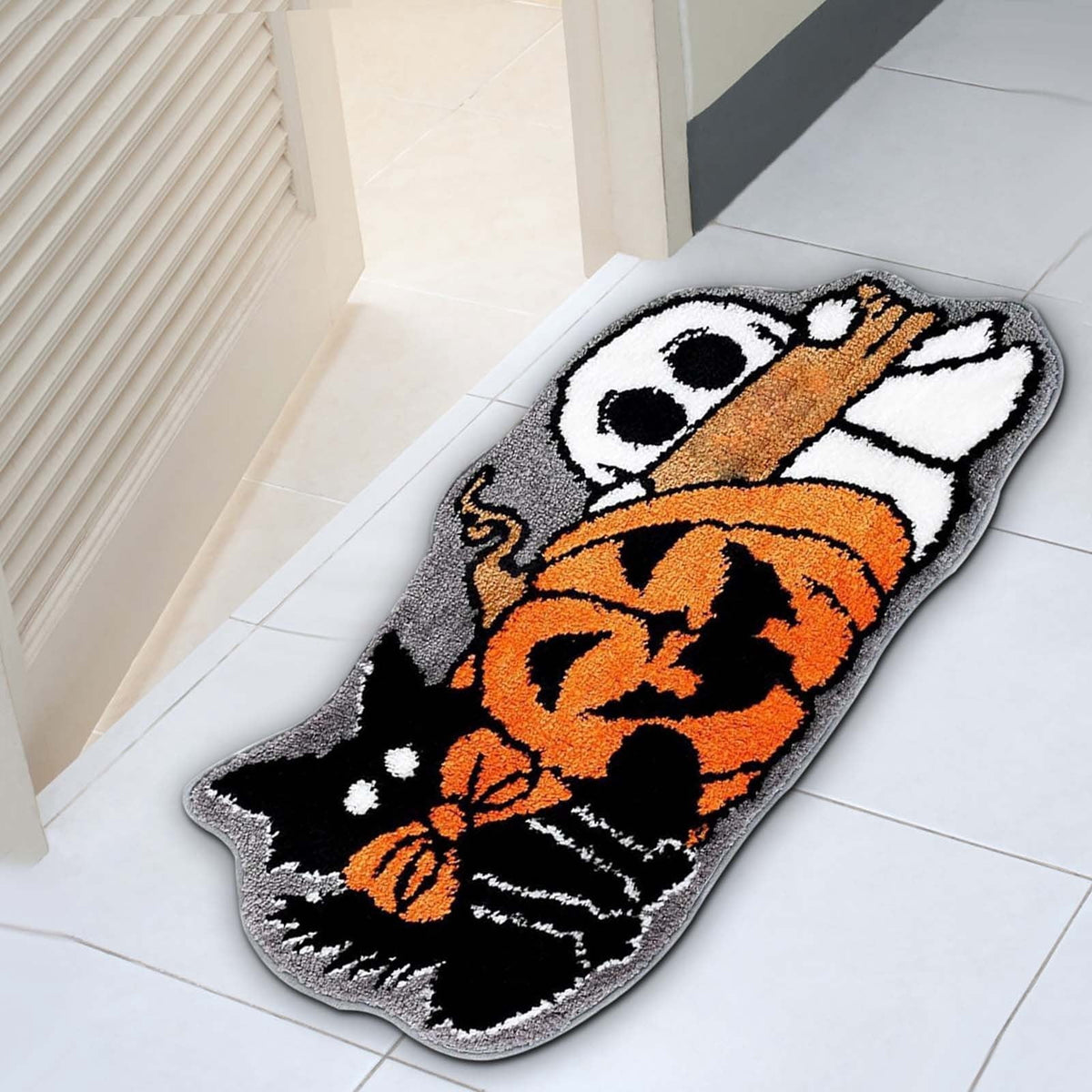 Tupukom Under 5 Dollars Christmas Welcome Doormat Front Door Mat Indoor Outdoor Entrance Floor Mats Non-Slip Washable Christmas Home Decor 16" x 24" Inch