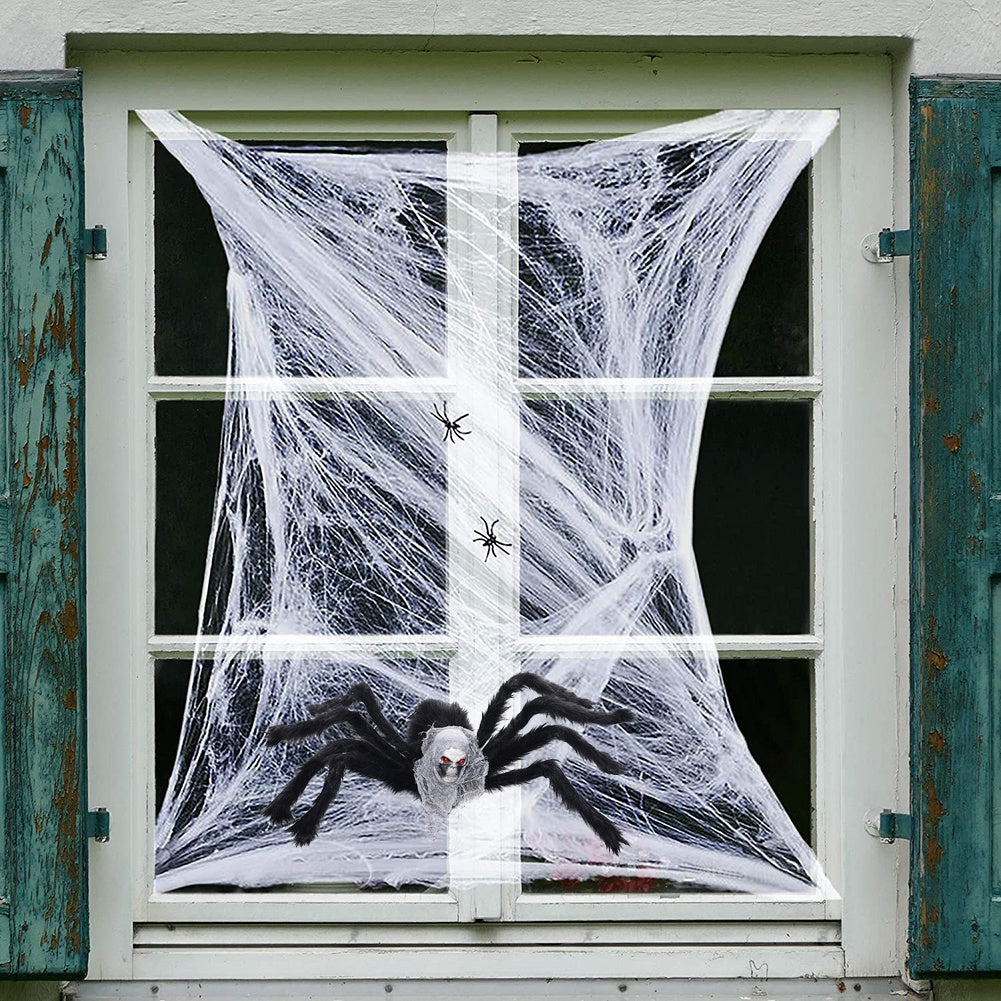 Halloween Spider Decorations Realistic Hairy Spiders Spider Props for Indoor, Outdoor and Yard Creepy Decor 75CM (30 Inch)
