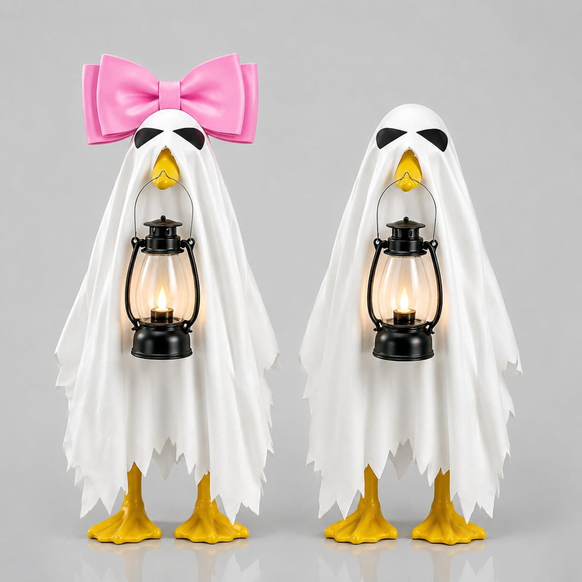 Halloween Garden Porch Decor, Porch Goose Outfits Halloween, 23 Inch Porch Goose Outfits, Witch Dress and Hat Set, Fits 23X11X26 Inch Standing Plush Goose for Front Porch Lawn