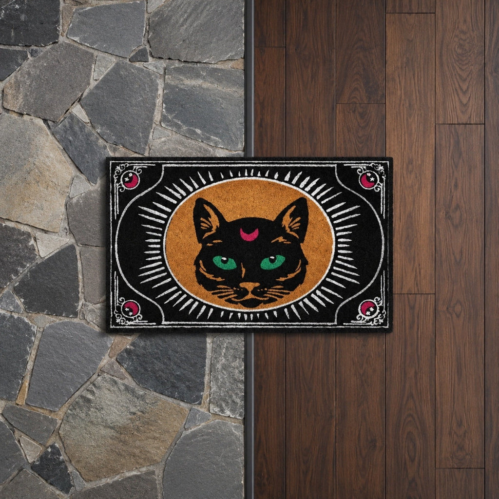 Tepsmf Halloween Ghost Doormat 19.7x31.4IN Black And Orange Checkered Soft Halloween Bathroom Rug Non Slip Cute Spooky Ghost Bathroom Decoration For Front Doors Porches And Holiday Decorations