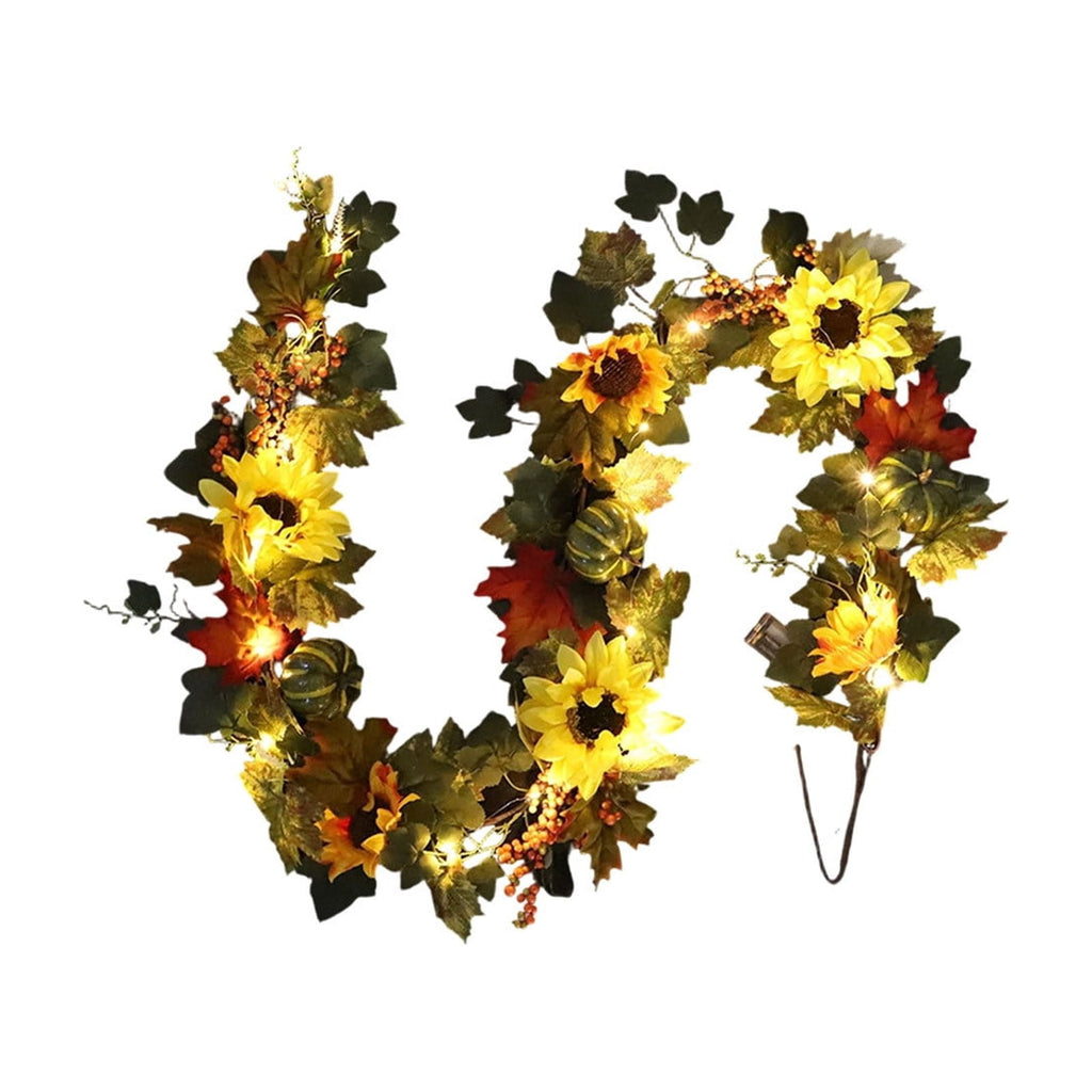 SPOORYYO 2Pcs Fall Maple Leaves Stems for Vase, Artificial Autumn Fake Leaves Decor, Maple Leaf Bushes Shrubs for Thanksgiving Halloween Home Farmhouse Table Centerpiece, 12.99" x 7.87"