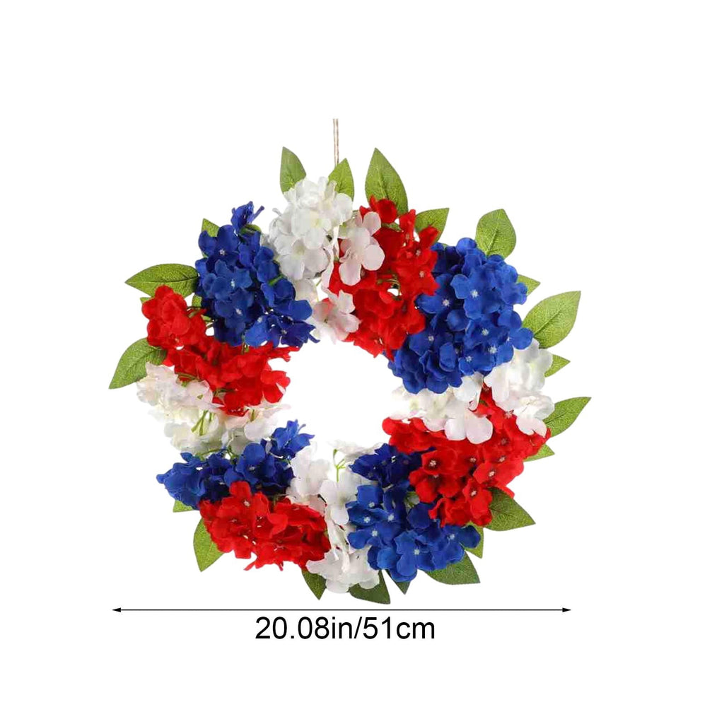 Gcvizuso Halloween Crescent Floral Wreath, Orange Red Rose Hydrangea Fall Front Door Decor for Autumn Harvest Celebration