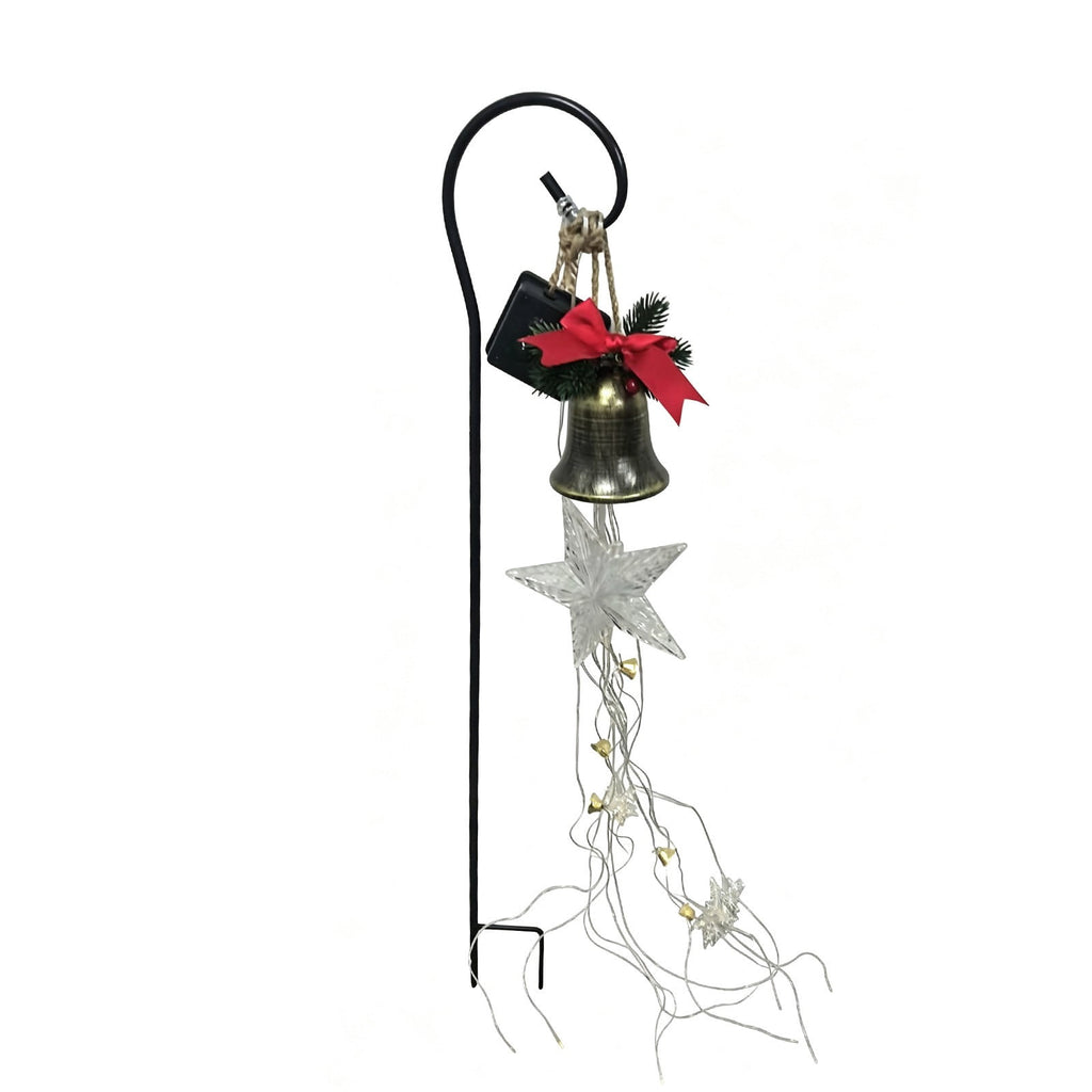 Solar Halloween Garden Stake Light, Bats & Spooky Ghosts Waterproof Solar Lantern Stake with Hanging Pumpkin, Outdoor Halloween Yard Decor for Garden Patio Lawn Pathway