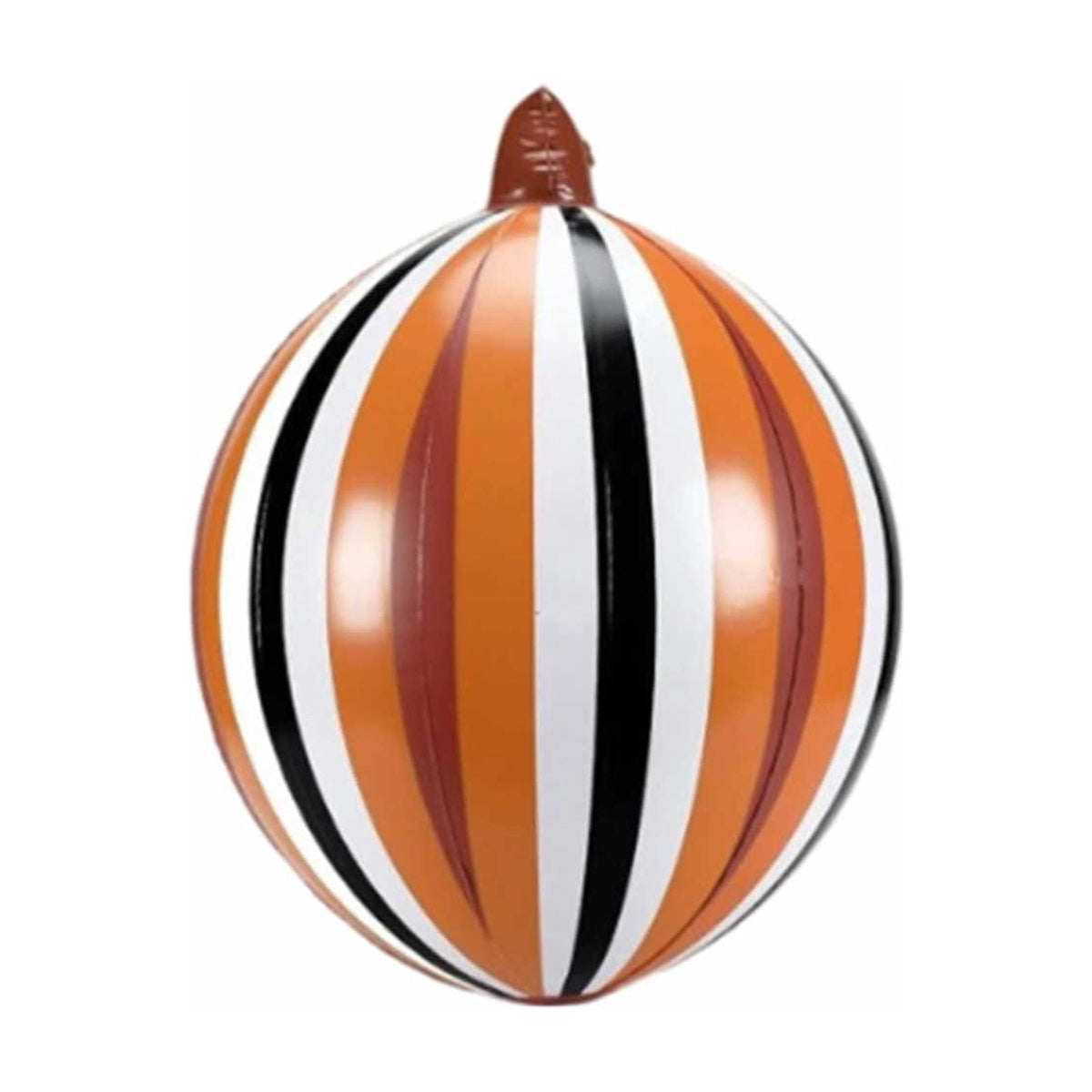 HHJZPR Halloween Pattern Pumpkin Foil Mylar Balloons, Striped Polka Dot Buffalo Plaid Inflatable Pumpkin Ornaments, Fall Farmhouse Party Yard Table Decor Ball