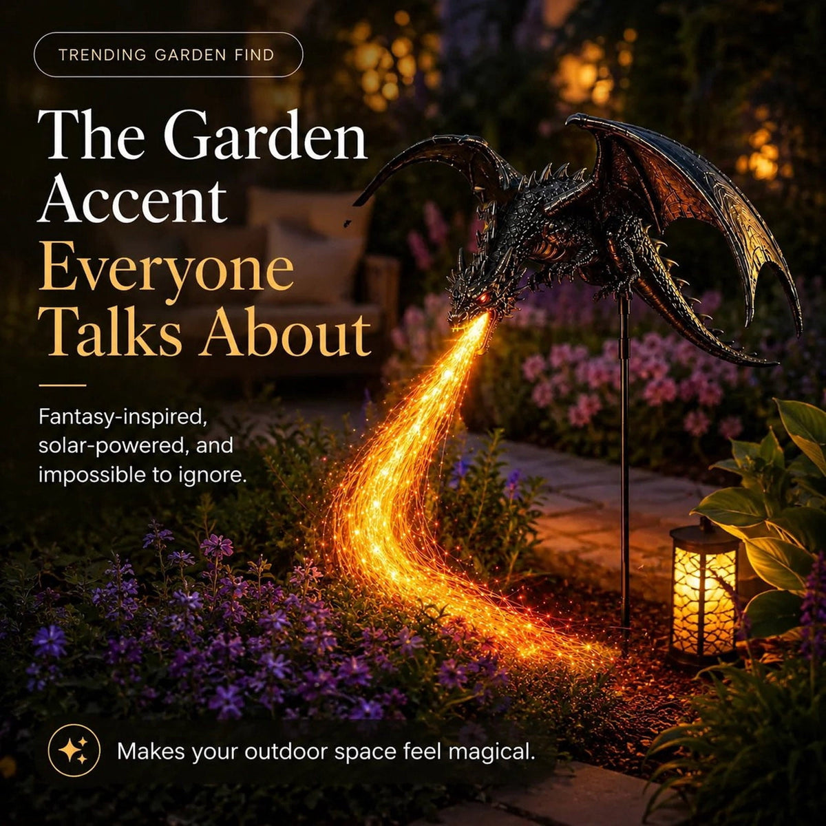 Solar Halloween Garden Stake Light, Bats & Spooky Ghosts Waterproof Solar Lantern Stake with Hanging Pumpkin, Outdoor Halloween Yard Decor for Garden Patio Lawn Pathway