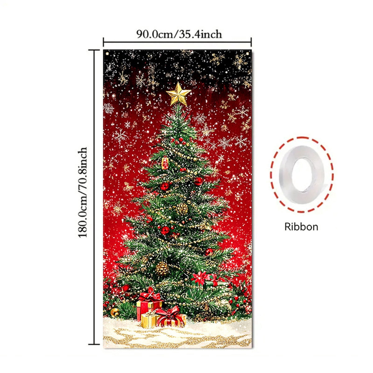 DAMAI Halloween Door Hanging Curtain Party Festival Scene Layout Supplies Decorative Porch Hanging Cloth