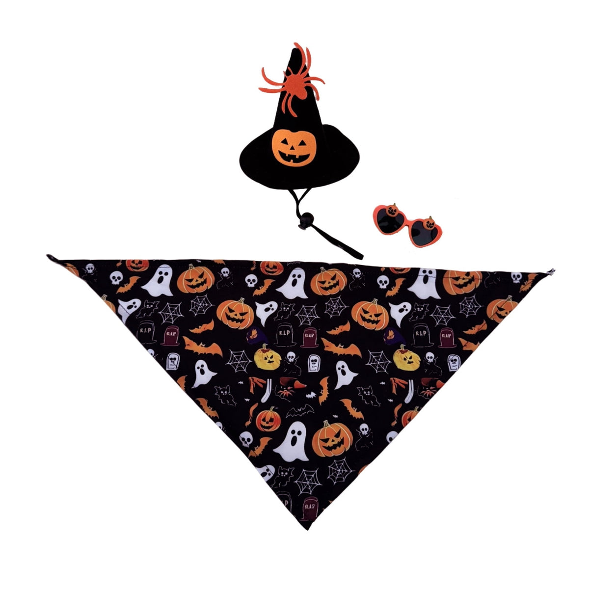 Halloween Garden Porch Decor, Porch Goose Outfits Halloween, 23 Inch Porch Goose Outfits, Witch Dress and Hat Set, Fits 23X11X26 Inch Standing Plush Goose for Front Porch Lawn