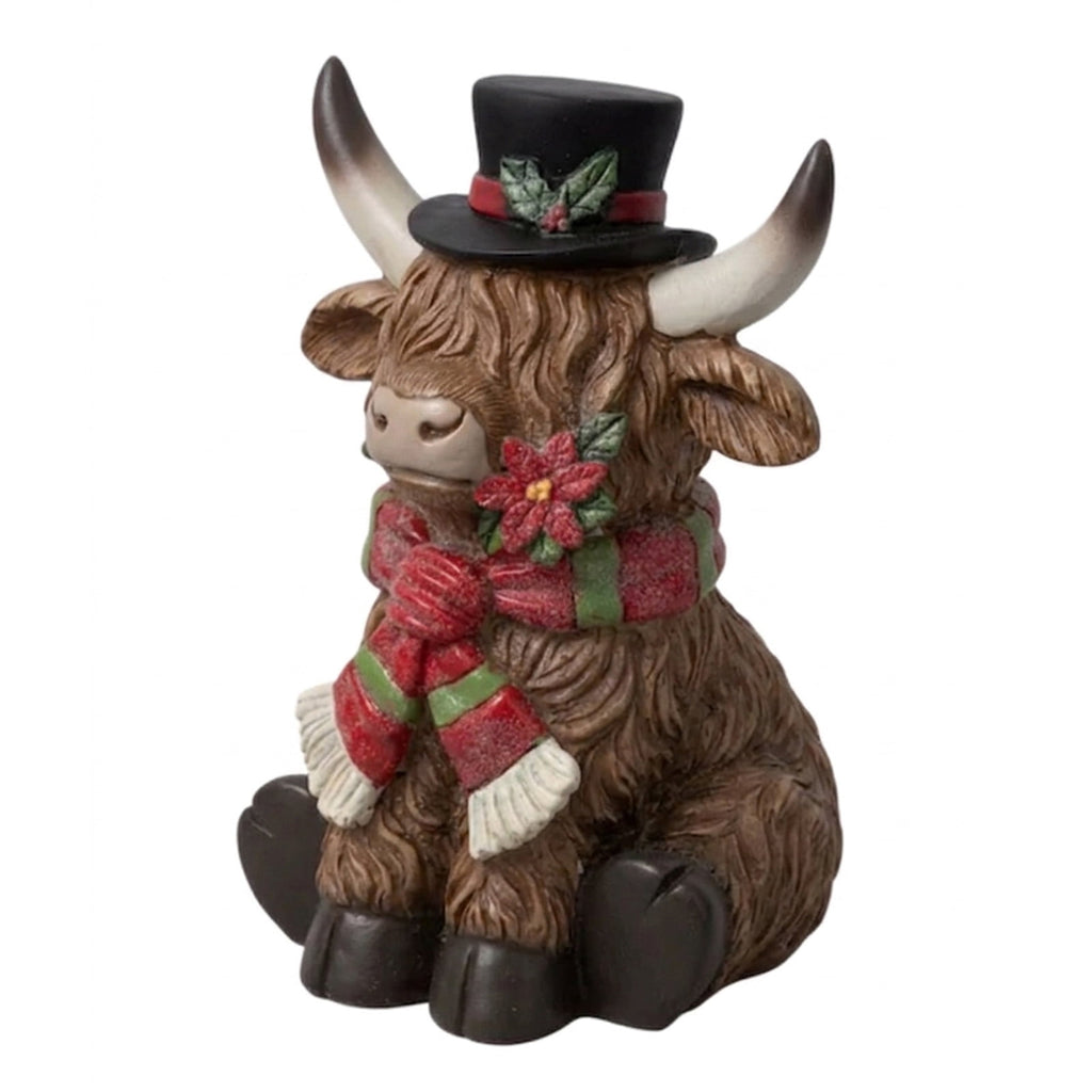 Clearance! Halloween Light‑Up Dog Figurine, 7.9in Scarecrow Dog Statue with Glowing Pumpkin, Waterproof Resin Table Yard Decor