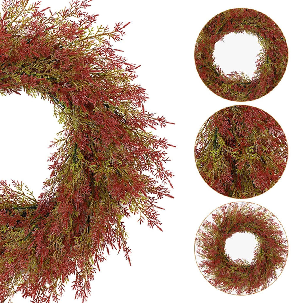 YIKA Halloween Decoration Fall Peony And Pumpkin Wreath Colorful Decorative Garland Home Decoration And Ornaments Suitable For Decoration In Multiple Scenarios F3Halloween Yard Decor