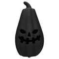 Paper Mache Jack-o'-Lantern Decoration, Black, 13.3", Halloween by Way To Celebrate