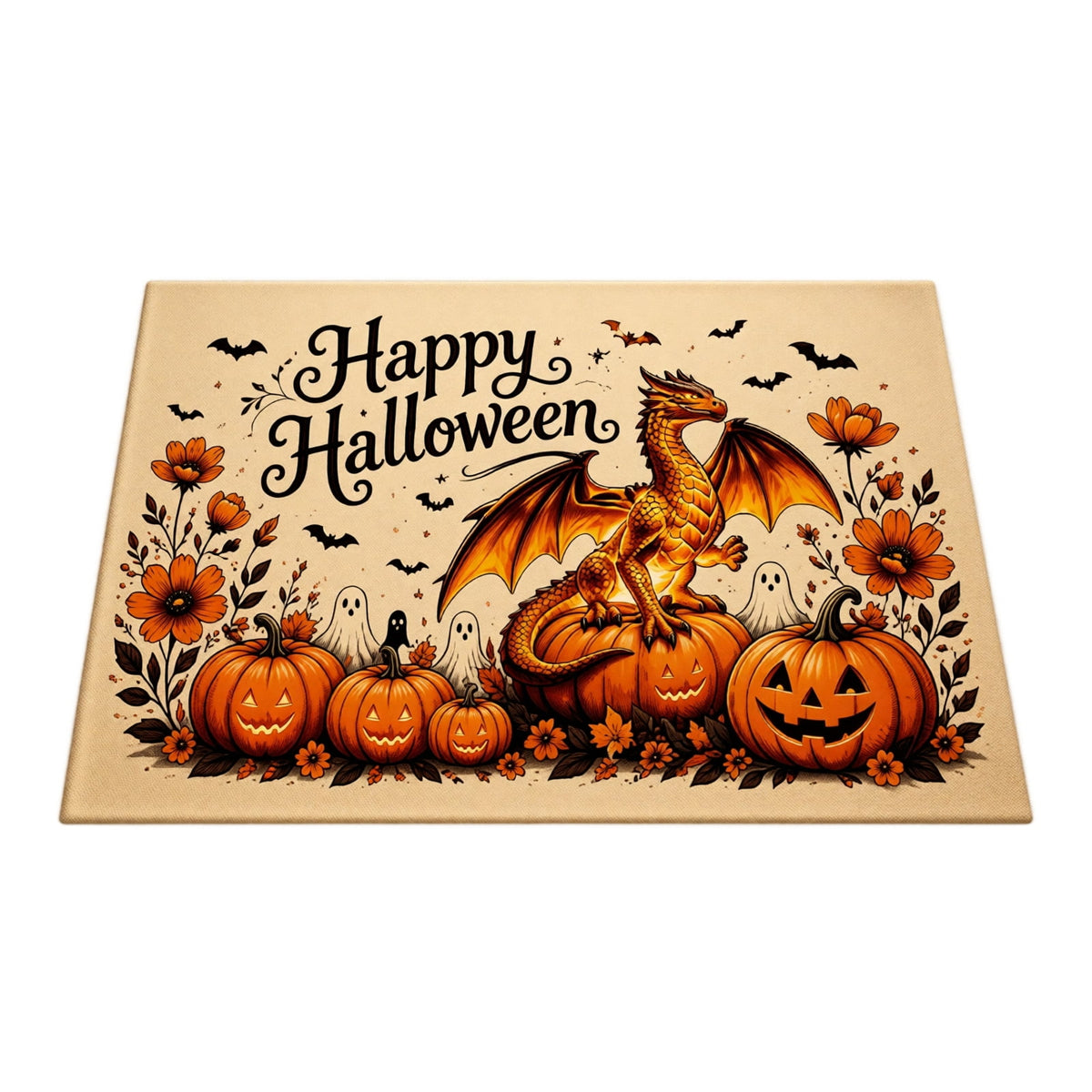 Doormat Front Door Mat New Home Closing Housewarming Gift Unwelcome Bat Full Bats Halloween