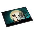 Carolines Treasures BB2226MAT Halloween Scary Bernese Mountain Dog Indoor or Outdoor Mat, 18 x 0.25 x 27 in.