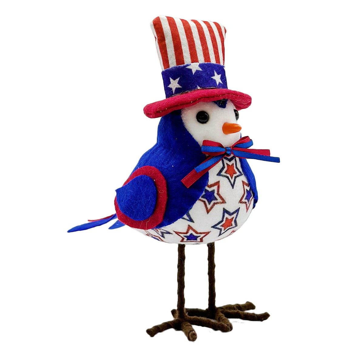 Chanana Easter Plush Bird Decorations Bird Figurines Table Ornament Cute Sparrow Fabric Sparrow Ornaments Centerpieces Table Tiered Tray Fireplace Spring Home Decor Tabletop Holiday Decorations