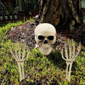 Clearance！ Looking Skeleton Stakes Garden Graveyard Yard Lawn Stakes Halloween Yard Decorations Ground Breaker Skeleton for Outdoor