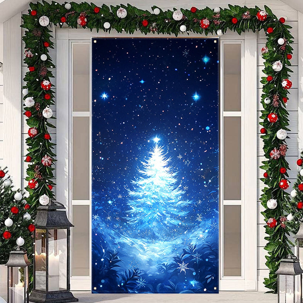 DAMAI Halloween Door Hanging Curtain Party Festival Scene Layout Supplies Decorative Porch Hanging Cloth