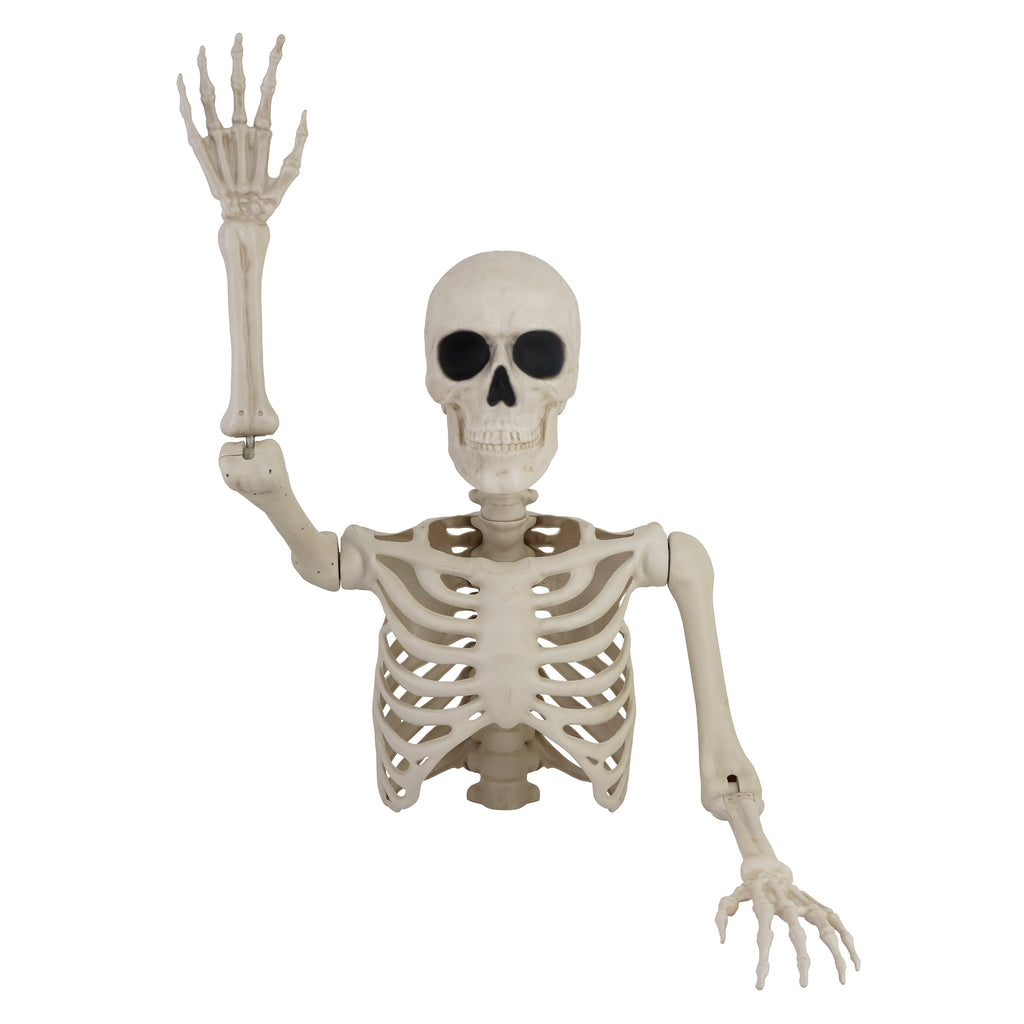 Skeleton Groundbreaker, 46-inch, Halloween Outdoor Decor, by Way to Celebrate