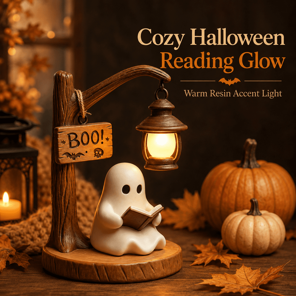 Diceymbol 11.81 Inch Halloween Ghost Night Light, Witch Hat Ghost Lamp with Jack O Lantern, Halloween Decorations Indoor for Table Mantel Party Decor