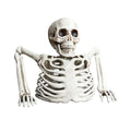 Diceymbol Halloween Ground-Breaking Skeleton Bust Spooky Decor for Patio Yard Home Halloween Home Decorations 10 Inch