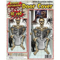 Forum Bathroom Skeleton on Toilet Halloween 30" x 60" Door Cover