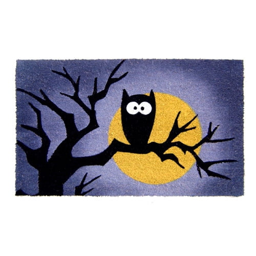 Geo Crafts, Inc Halloween Owl Doormat