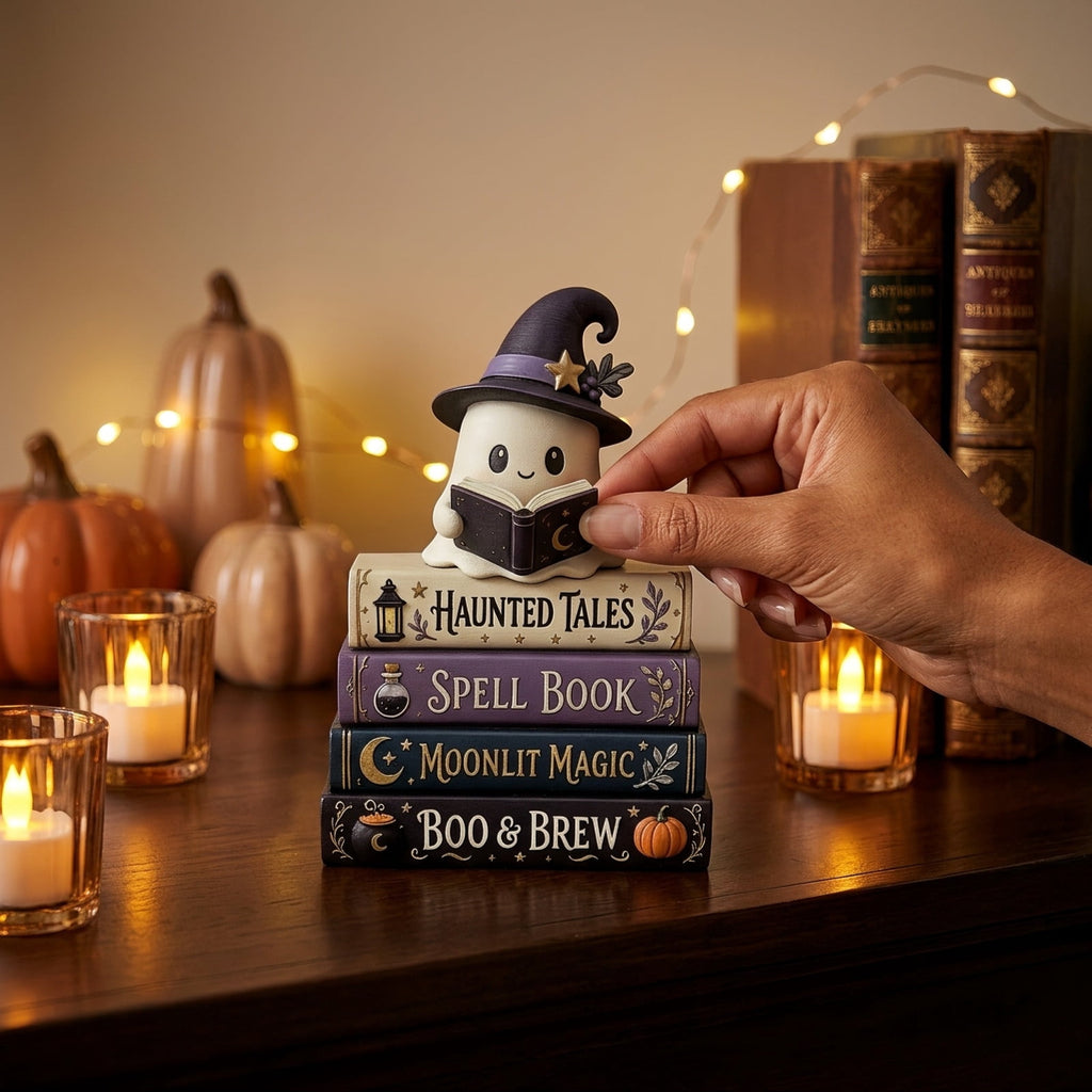 XGFHYJEH Halloween Decorations LED Candle Lights, 3pc Pumpkin Lantern, Halloween Indoor Decor, Halloween Table Decoration Ornament for Home Room Party