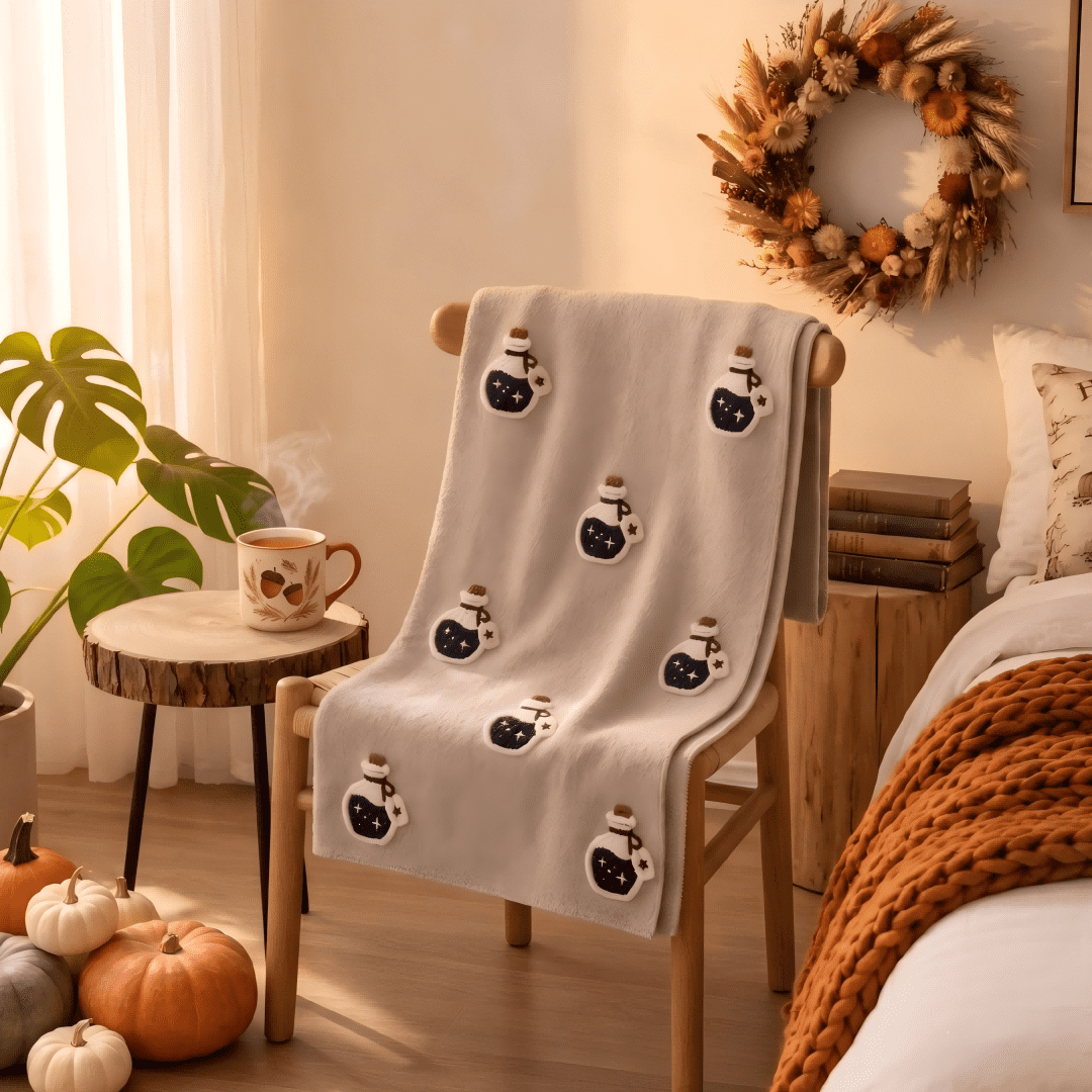 Guvpev Halloween Flannel Throw Blanket, 39.4" x 27.6" Soft Plush 3D Pumpkin Printed Decorative Blanket for Couch, Bed, Travel, Living Room, Cozy Fall Holiday Home Accent