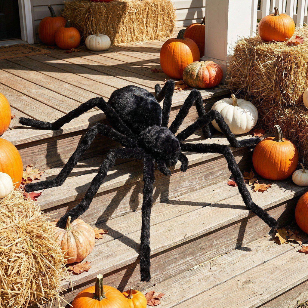 Halloween Animated Spider Decoration, Voice Activated Crawling Toy With Motion Effects For Hau*nted Hous Party Yard Bar Classroom And Home Halloween Scene Decor, Spooky Holiday Prop