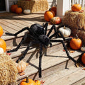 Halloween Animated Spider Decoration, Voice Activated Crawling Toy With Motion Effects For Hau*nted Hous Party Yard Bar Classroom And Home Halloween Scene Decor, Spooky Holiday Prop