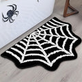 Halloween Carpet Decorations - Halloween Web Bath Mat - Rugs Decor - Bathroom Rug Decoration Room Decorations Spooky Witch Home Cute Mats For Kitchen Bedroom Family Decor
