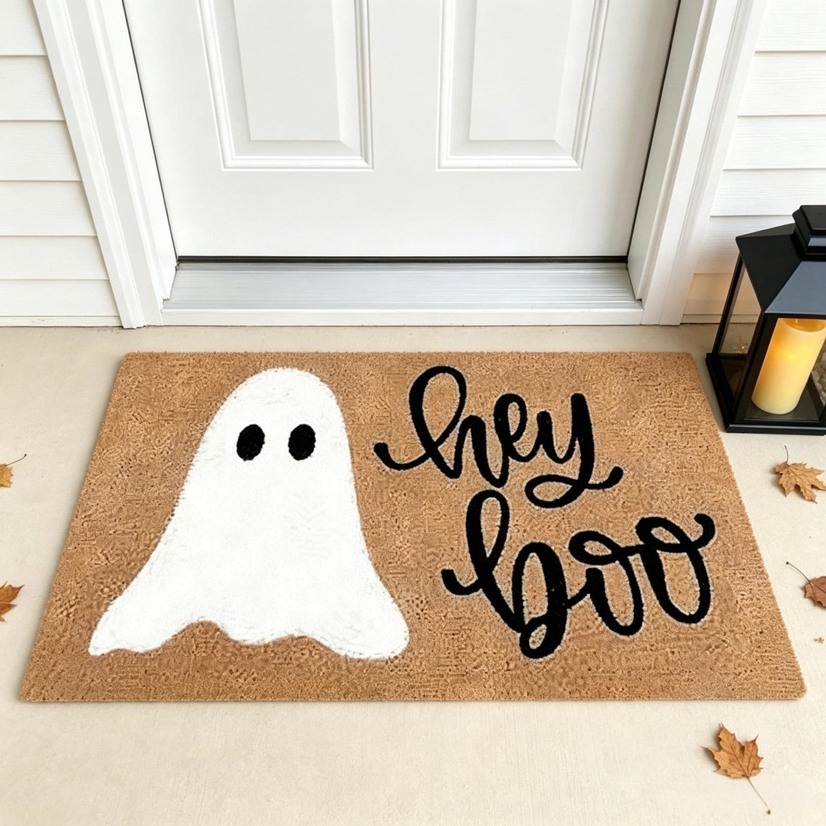Halloween Door Mat Classic Print Skidproof Mat 15.75x23.62in Polyester Skidproof & Dirt Trapping for Front Door Porch Entryway by MPOISVA