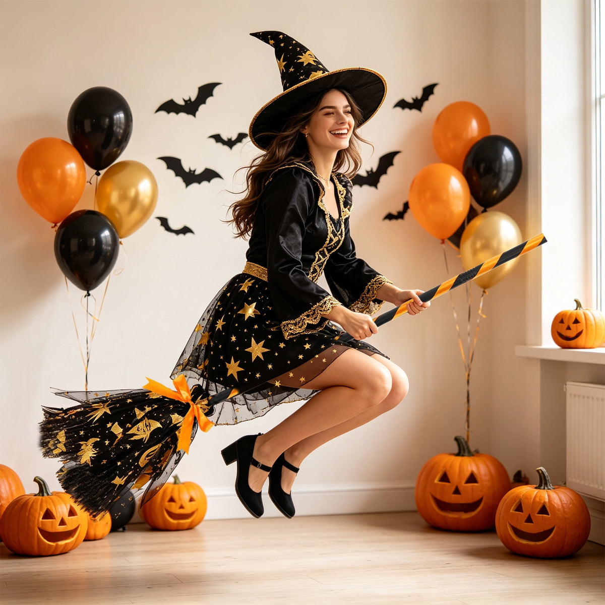 Under $5! Saving! XGFHYJEH Halloween Holding Hands Witches, Halloween Decorations Outdoor, Halloween Decor Clearance, Halloween Ornaments Scary Props Decoration for Outside Yard Lawn Garden