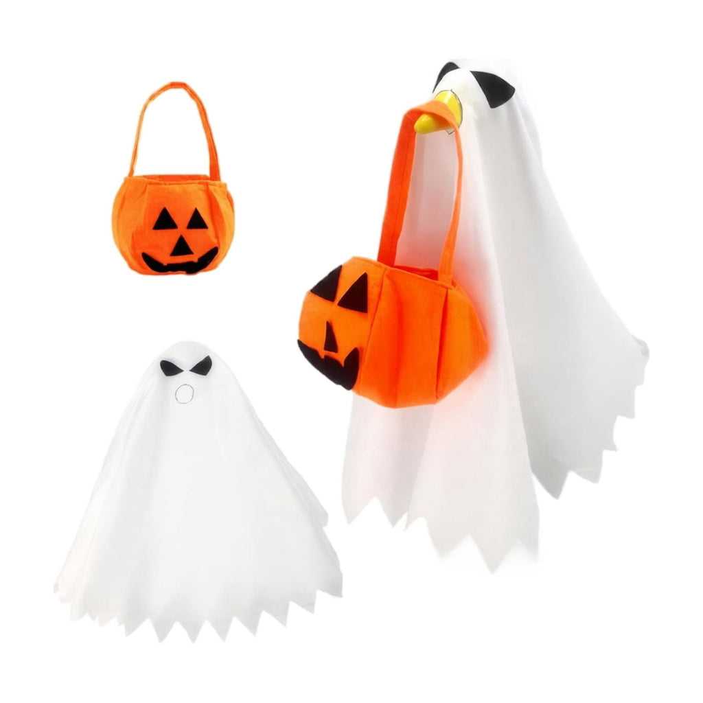 Halloween Garden Porch Decor, Porch Goose Outfits Halloween, 23 Inch Porch Goose Outfits, Witch Dress and Hat Set, Fits 23X11X26 Inch Standing Plush Goose for Front Porch Lawn