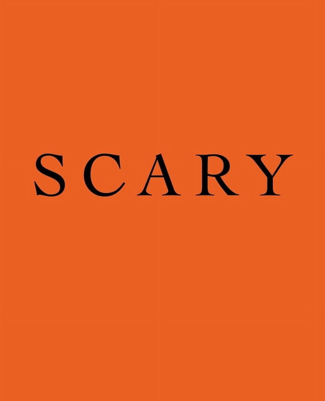 Holiday Celebrations: Scary : A Decorative Halloween Book - Stack Deco Books Together to Create a Custom Halloween Phrase or Message in any Room - Perfect for Party Tables, Bookshelves and Interior Design Styling #2 (Paperback)