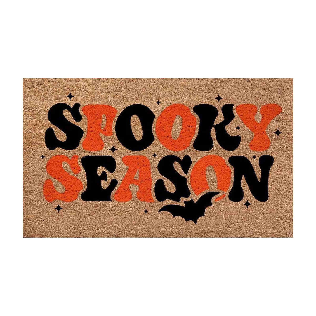 Holloyiver Halloween Door Mat 24" x 16", Ghost Pumpkin Bat Skull Witch Mat Non-Slip Front Door Mat Entrance Funny Doormat Entry Rug Fall Door Mat Welcome Mats Synthetic Coir Doormat Outdoor Decor