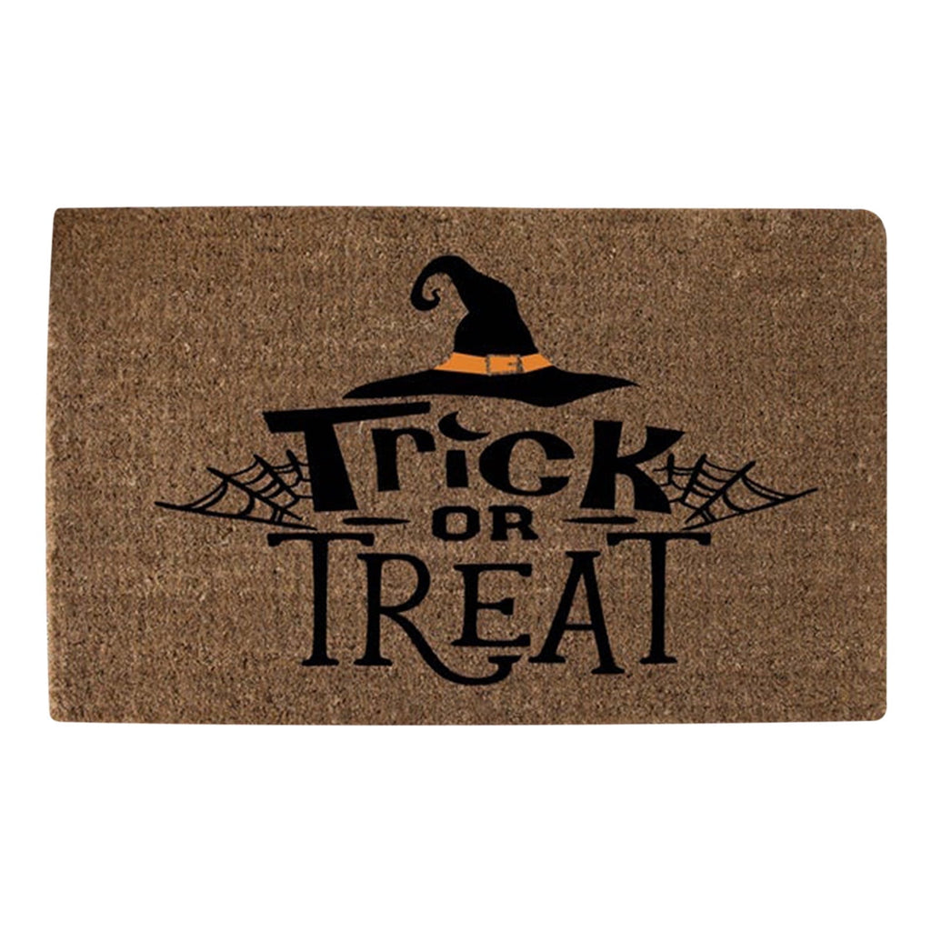 JLFNYA Halloween Rug,15.7*24inch Checkered Rug,Rug Halloween Fall Door Mat Cotton Washable Area Rugs Door Mat Outdoor Entrance for Front Porch Entryway Fall Farmhouse
