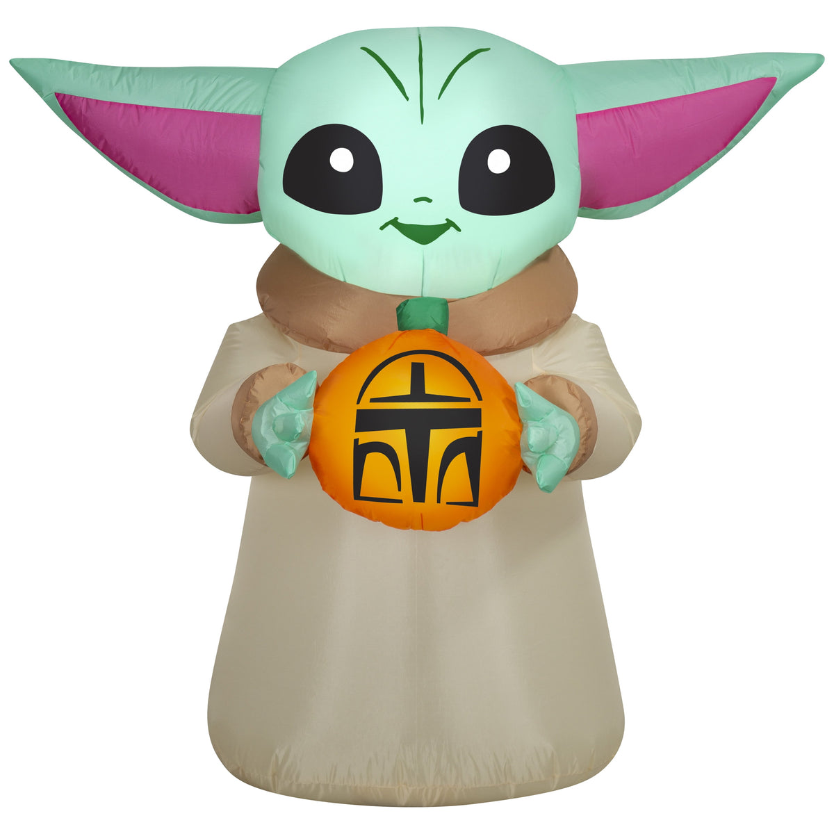 Airblown Halloween Grogu Medium Star Wars Yard Inflatable with LED Lights 4 ft