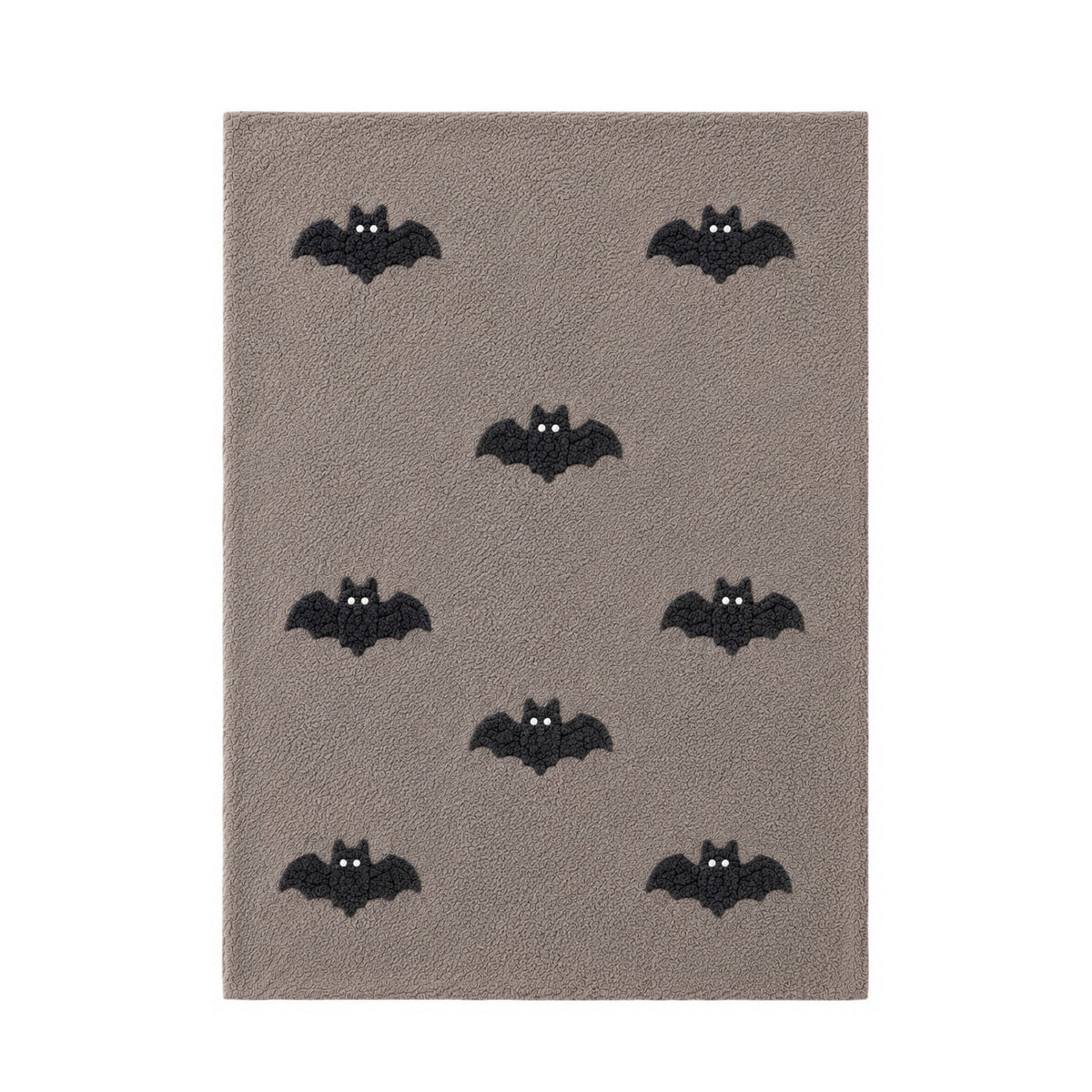 OutmaxHome Halloween Theme Cute Ghost Print Doormat, 15.8x23.6 Inch Non-Slip Absorbent Mat, Easy to Clean, for Front Door, Porch, Farmhouse