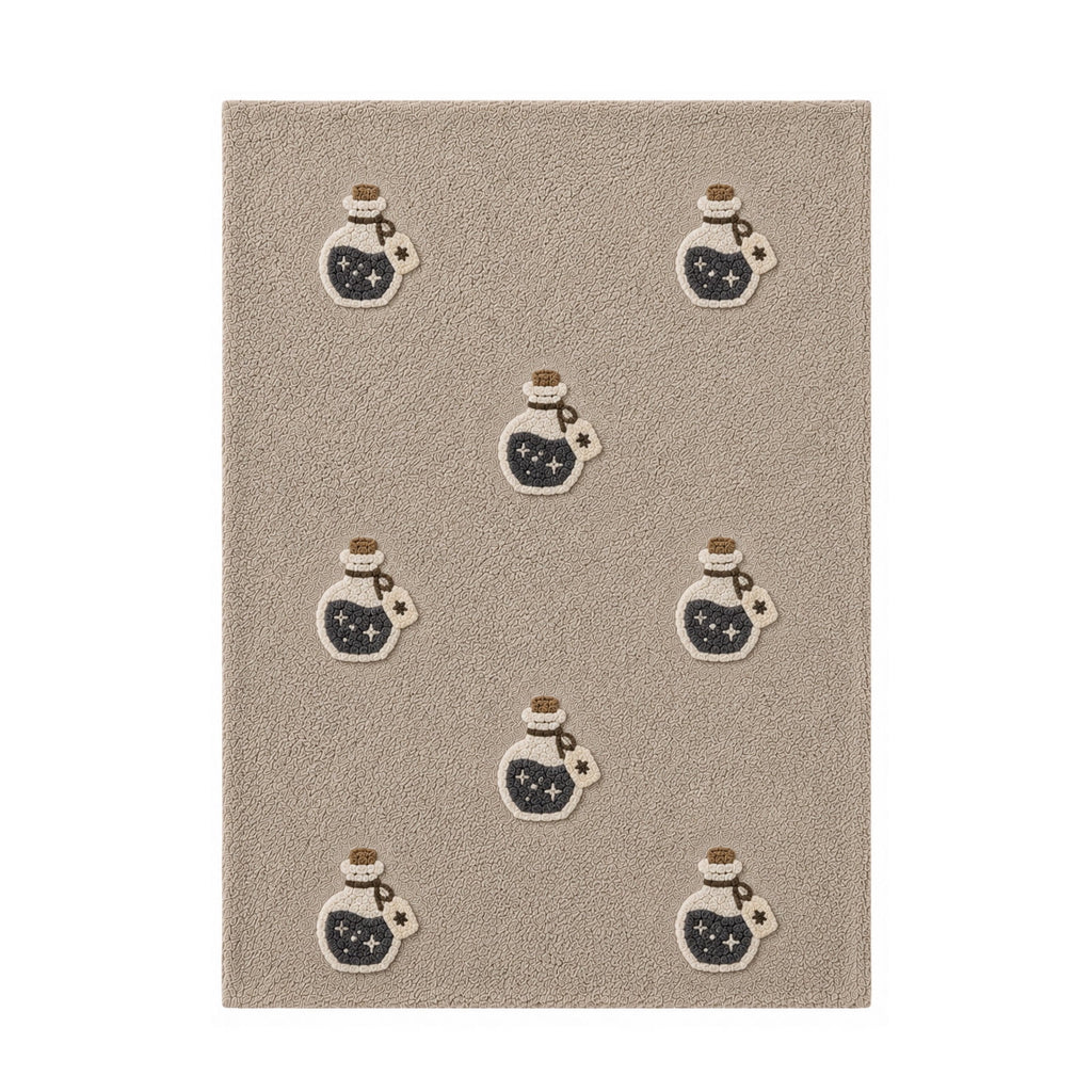 OutmaxHome Halloween Theme Cute Ghost Print Doormat, 15.8x23.6 Inch Non-Slip Absorbent Mat, Easy to Clean, for Front Door, Porch, Farmhouse