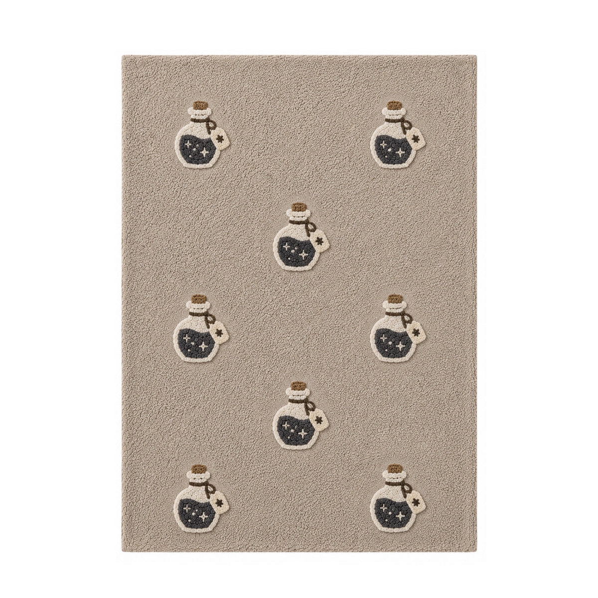 OutmaxHome Halloween Theme Cute Ghost Print Doormat, 15.8x23.6 Inch Non-Slip Absorbent Mat, Easy to Clean, for Front Door, Porch, Farmhouse