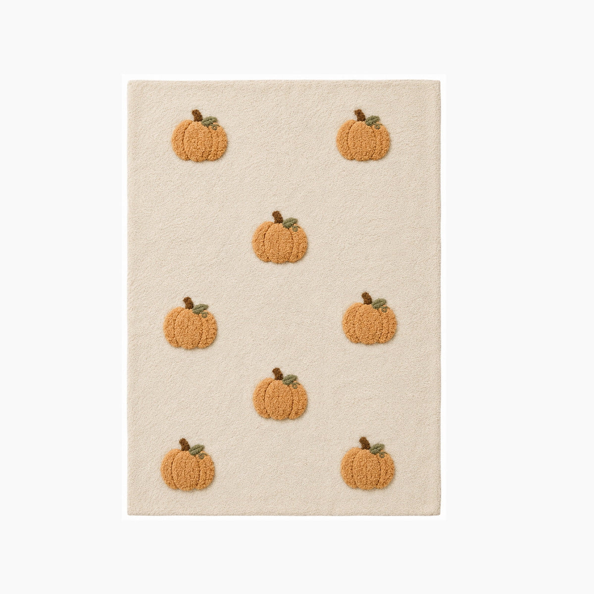 OutmaxHome Halloween Theme Cute Ghost Print Doormat, 15.8x23.6 Inch Non-Slip Absorbent Mat, Easy to Clean, for Front Door, Porch, Farmhouse