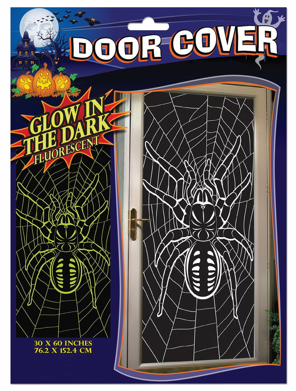 PMU Halloween Bathroom Door Cover, Halloween Decor, Door Decor