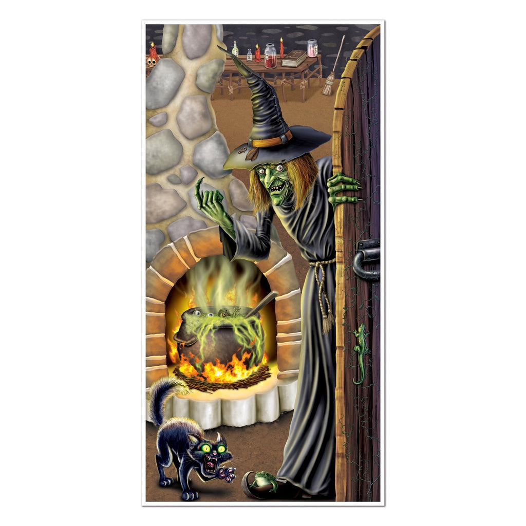 PMU Halloween Bathroom Door Cover, Halloween Decor, Door Decor