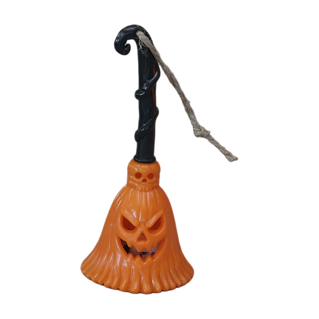 SCNOR Vintage Stained Glass Pumpkin Table Lamp, USB Powered Jack O Lantern Night Light for Halloween Fall Mantel Decor