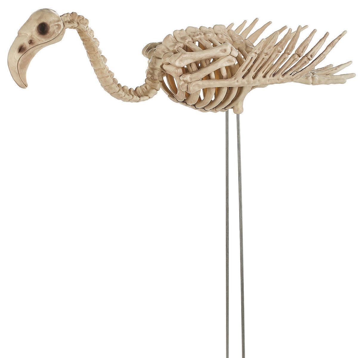 Halloween Express 27" Flamingo Skeleton Halloween Decoration