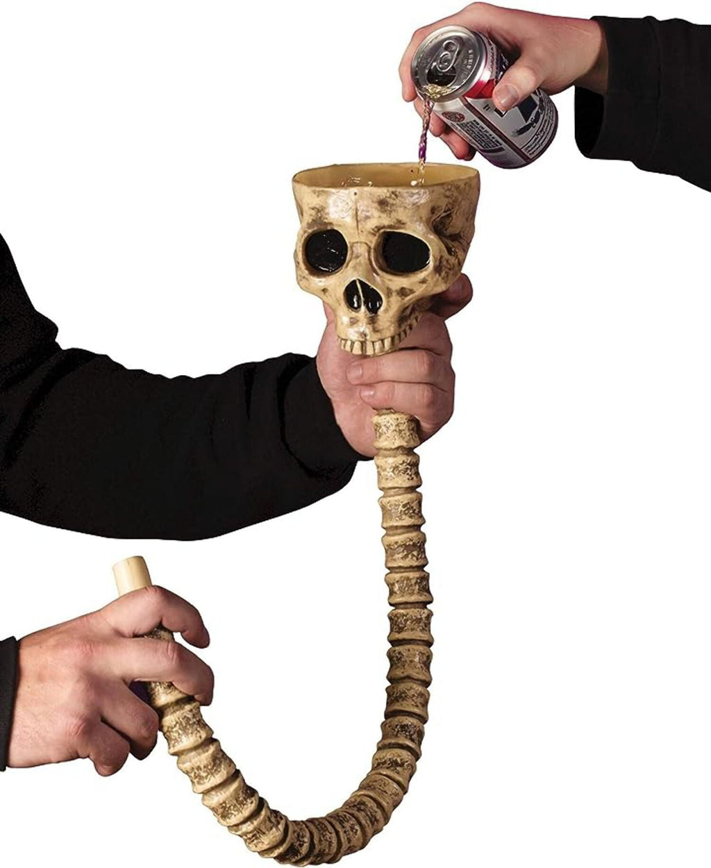 Skull Beer Funnel Adult Halloween Decoration by Fun World