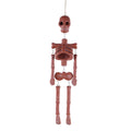 Skeleton Wall Decoration, Terracotta, 16.7", Halloween by Way To Celebrate