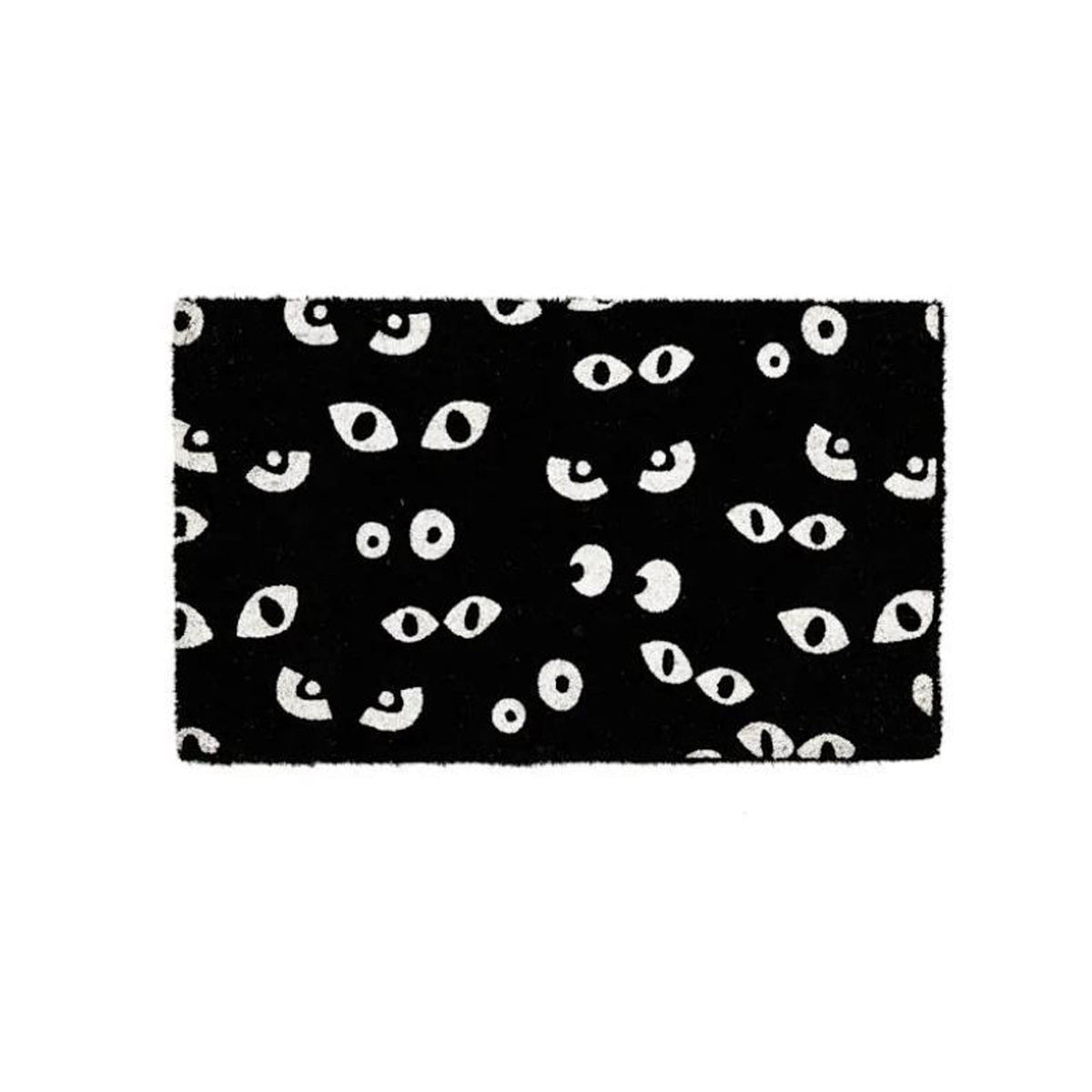 Tepsmf Halloween Ghost Doormat 19.7x31.4IN Black And Orange Checkered Soft Halloween Bathroom Rug Non Slip Cute Spooky Ghost Bathroom Decoration For Front Doors Porches And Holiday Decorations