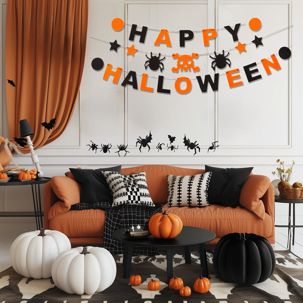 Resin Halloween Ghost Figurine, 10cm Black Spooky Ghost Statue for Mantel Tabletop Centerpiece Porch Indoor Cute Halloween Decor